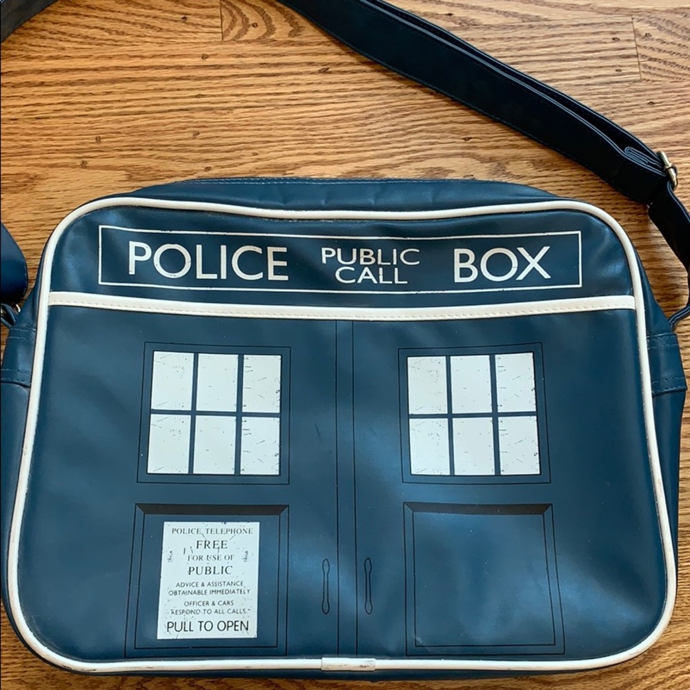 Doctor Who shoulder bag
